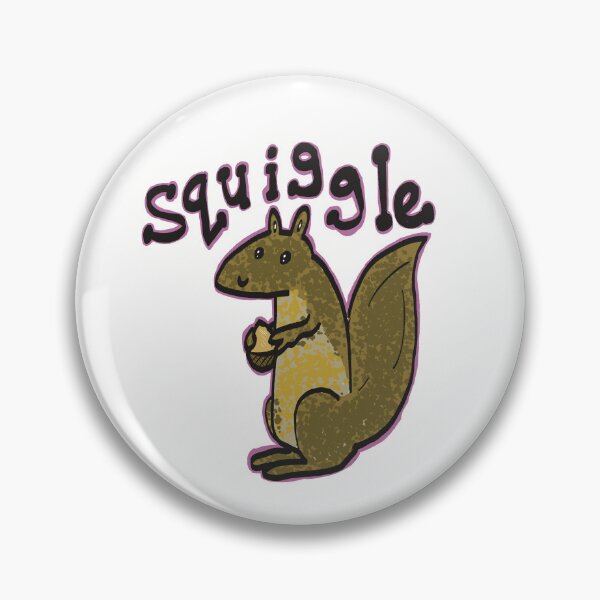 Artikelvorschau, Squiggle das Eichhörnchen entworfen und verkauft von SombreroDoodles.