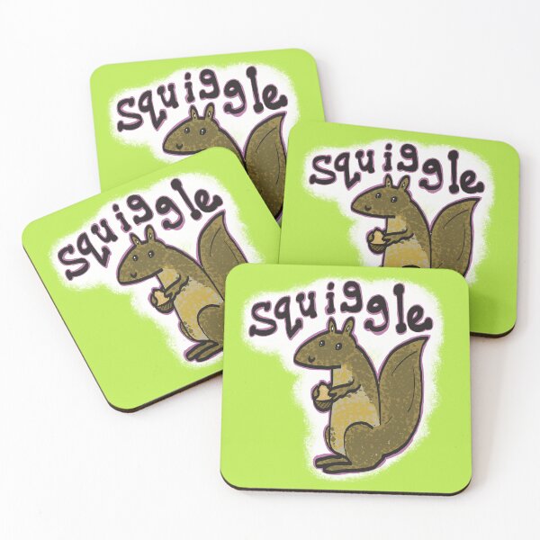 Item preview, Squiggle the squirrel designed and sold by SombreroDoodles.