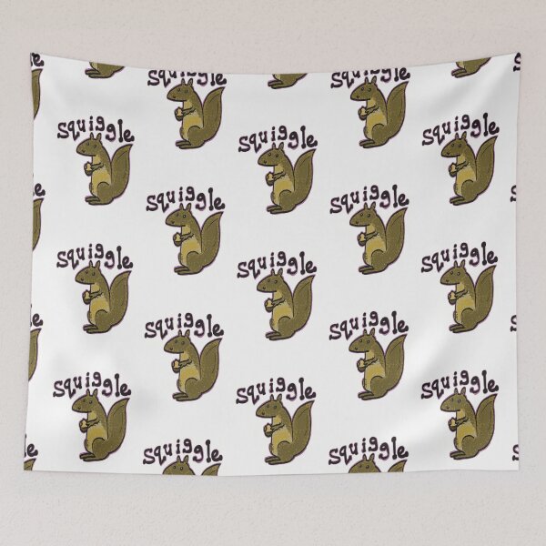 Item preview, Squiggle la ardilla designed and sold by SombreroDoodles.
