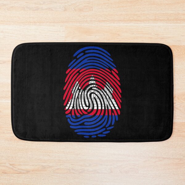 Item preview, Cambodia Flag Fingerprint Identity | Cambodian DNA Heritage Graphic designed and sold by NTGUILTY.