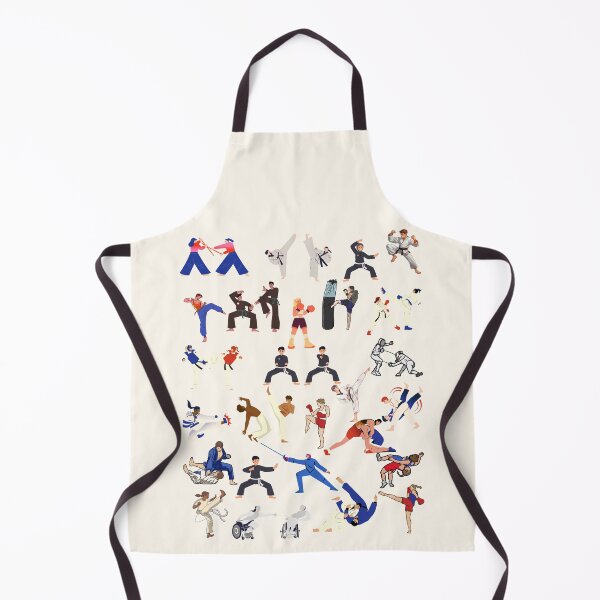 Item preview, Combat Sports and Mixed Martial Arts Athletes Illustration designed and sold by HBBS DESIGNS.