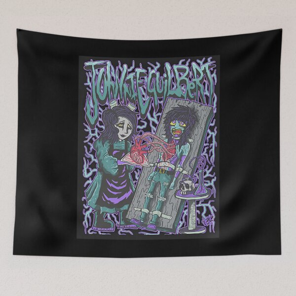 Item preview, Johnnie Guilbert Zombie Doodle designed and sold by ShiraHurtt.