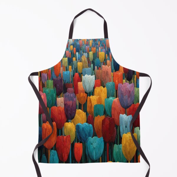 Item preview, Tulips Flower Artwork Contemporary Botanical Design designed and sold by AutoPopStudio.