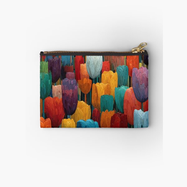 Item preview, Tulips Flower Artwork Contemporary Botanical Design designed and sold by AutoPopStudio.