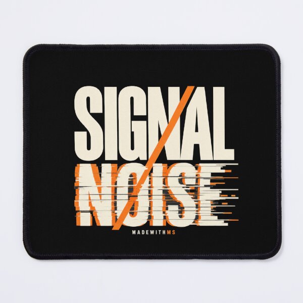 Item preview, Signal / Noise - Carrier | MadeWithMS designed and sold by MadeWithMS.