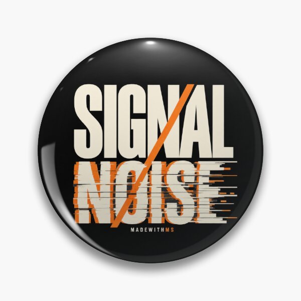 Item preview, Signal / Noise - Carrier | MadeWithMS designed and sold by MadeWithMS.