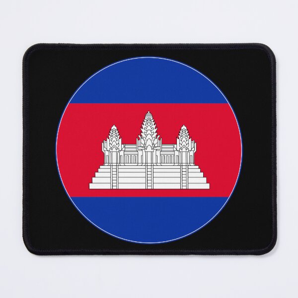 Item preview, Round Cambodia Flag Icon | Circular Cambodian Flag Button Element designed and sold by NTGUILTY.