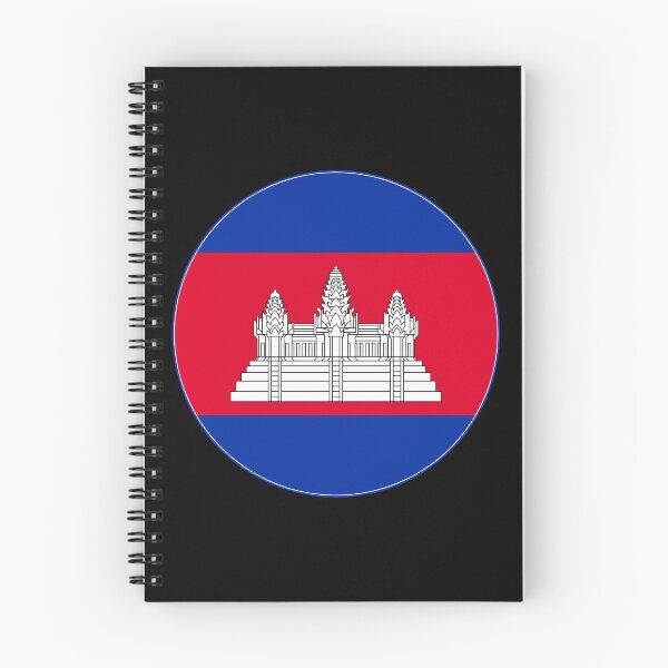 Item preview, Round Cambodia Flag Icon | Circular Cambodian Flag Button Element designed and sold by NTGUILTY.