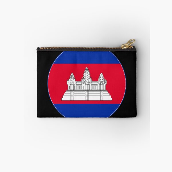 Item preview, Round Cambodia Flag Icon | Circular Cambodian Flag Button Element designed and sold by NTGUILTY.