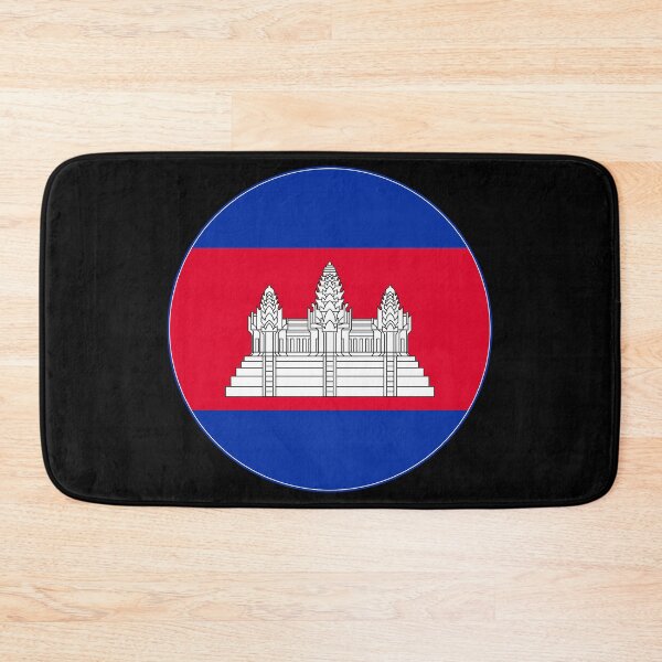 Item preview, Round Cambodia Flag Icon | Circular Cambodian Flag Button Element designed and sold by NTGUILTY.