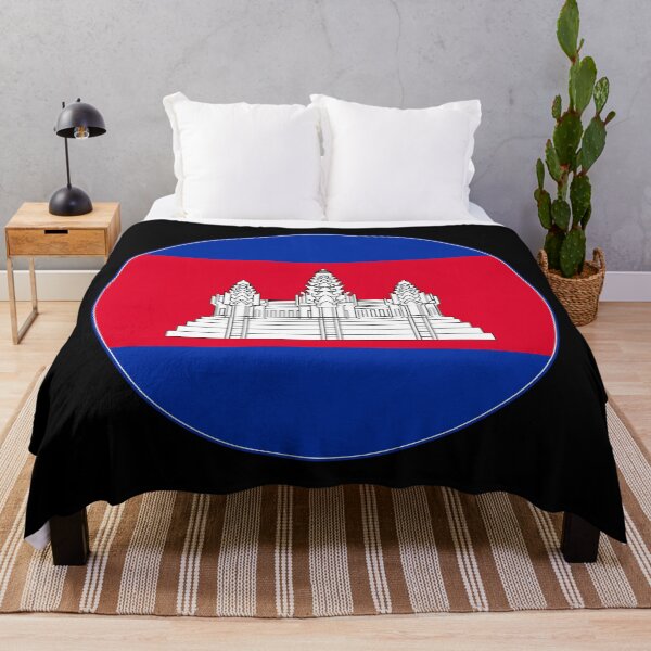 Item preview, Round Cambodia Flag Icon | Circular Cambodian Flag Button Element designed and sold by NTGUILTY.