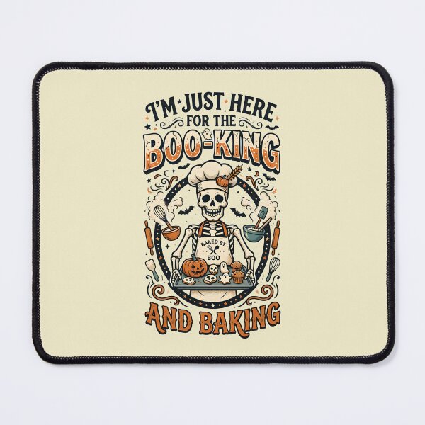 Item preview, I'm just here for boo-king and baking - Halloween for confectioners designed and sold by ParadoxParadox.