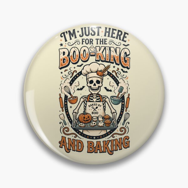 Artikelvorschau, I'm just here for boo-king and baking - Halloween for confectioners entworfen und verkauft von ParadoxParadox.