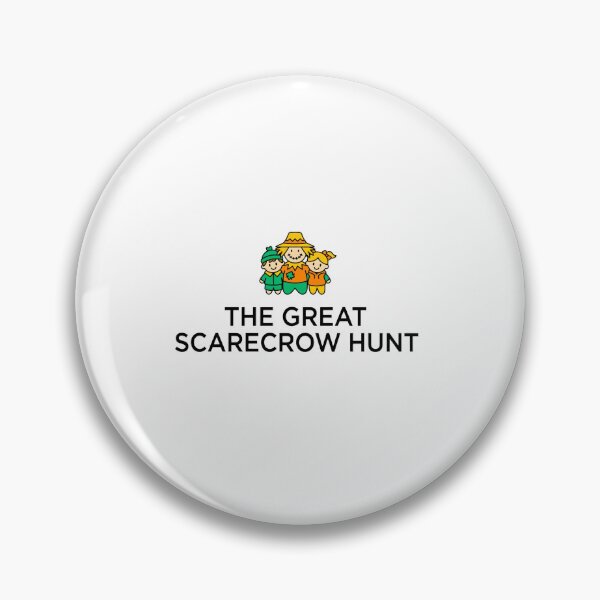 Item preview, The Great Scarecrow Hunt - Funny Fall Scarecrow Hunt Sticker designed and sold by ismai6.