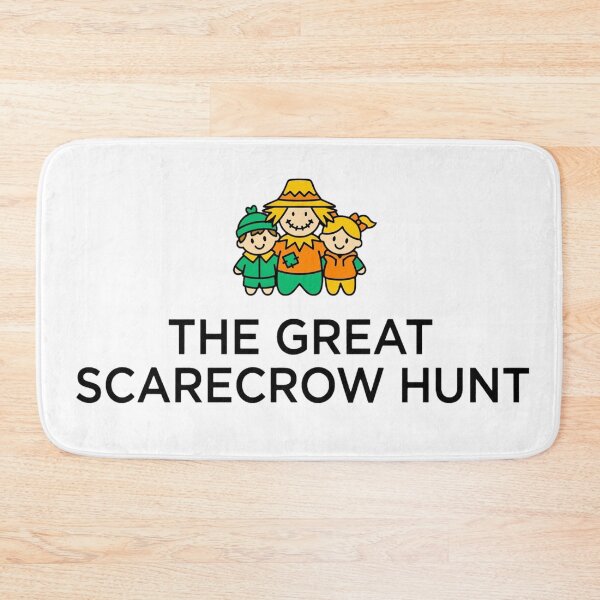 Item preview, The Great Scarecrow Hunt - Funny Fall Scarecrow Hunt Sticker designed and sold by ismai6.