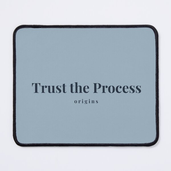 Item preview, Trust the Process - Minimalist Aesthetic Positive Quote designed and sold by ORIGINS LINES.