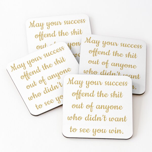 Item preview, May your success quote designed and sold by Ana Gorozpe.