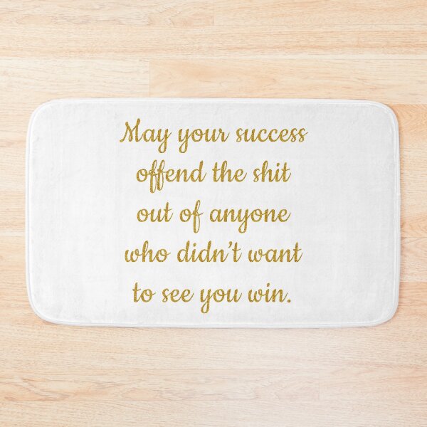 Item preview, May your success quote designed and sold by Ana Gorozpe.