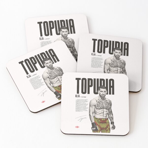 Item preview, Ilia Topuria, MMA, UFC, Fighter designed and sold by BigBossHideout.