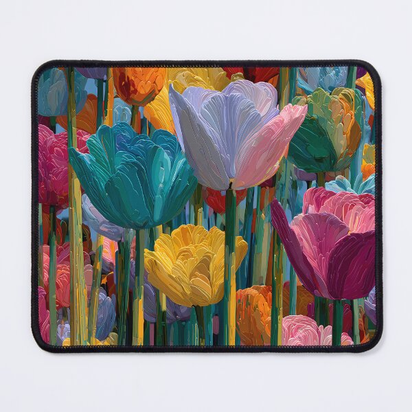 Item preview, Tulips Home Decor Beautiful Flower Wall Artwork designed and sold by AutoPopStudio.