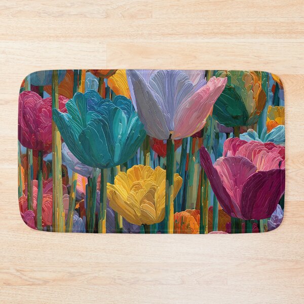 Item preview, Tulips Home Decor Beautiful Flower Wall Artwork designed and sold by AutoPopStudio.