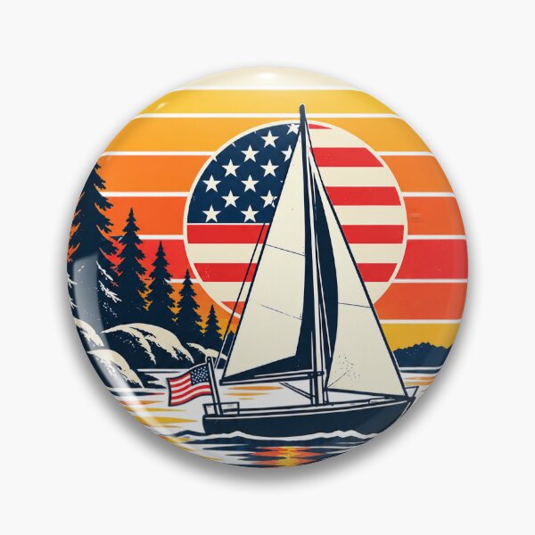 Item preview, Vintage Lake Ontario American Sailing Sunset designed and sold by teemsa.