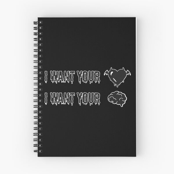 Item preview, I Want Your Heart I Want Your Brain designed and sold by ShiraHurtt.
