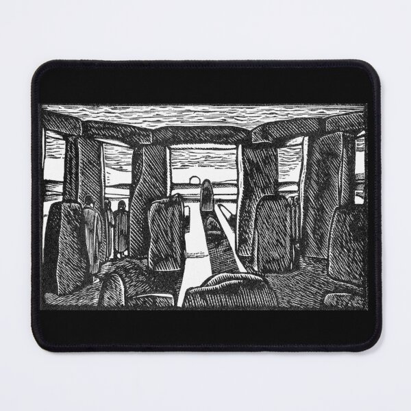 Item preview, Stonehenge Black Print designed and sold by WillowNox7.