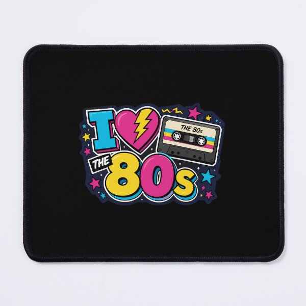 Item preview, I Love The 80s Neon designed and sold by TshirtsOnline-.