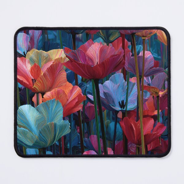 Item preview, Tulips Botanical Print Nature Inspired Floral Design designed and sold by AutoPopStudio.