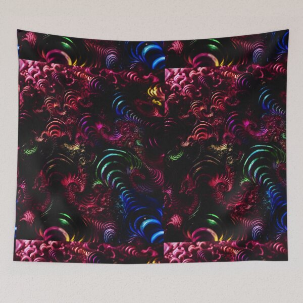 Item preview, Fractal spirals spinning down designed and sold by KingsArtworx 2.