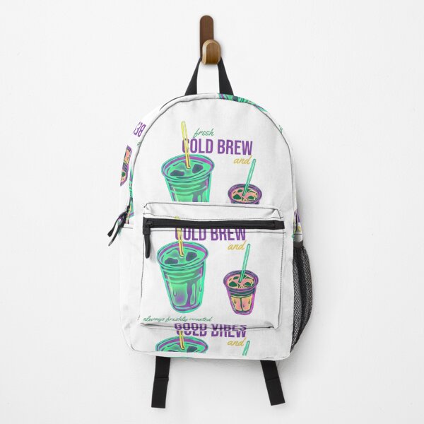 Item preview, Fresh Cold Brew And Good Vibes Retro Aesthetic Tee designed and sold by Life&Art.