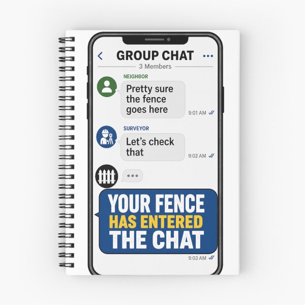 Item preview, Your Fence Has Entered the Chat designed and sold by AVID Company.