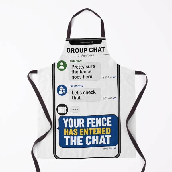 Item preview, Your Fence Has Entered the Chat designed and sold by AVID Company.