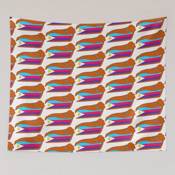Item preview, Polyamory Slice of Pie Pride Flag designed and sold by HarveyHandcraftsandDesigns.