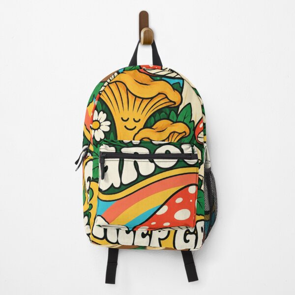 Item preview, Stay Grounded Keep Growing Retro Mushroom Art designed and sold by SayMaria.