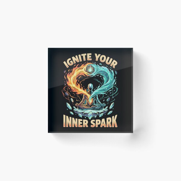 Item preview, Ignite Your Inner Spark - Elemental Meditation Balance designed and sold by rich-moda.