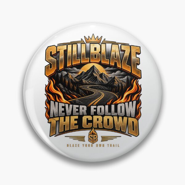 Item preview, STILLBLAZE Never Follow the Crowd – Vintage Streetwear designed and sold by BilcoStillbaze.
