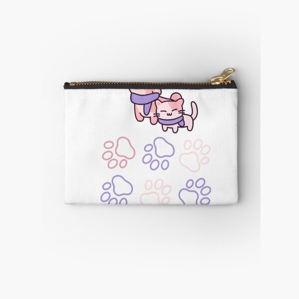 Item preview, Cute Kawaii Cat and Dog Winter Scarves Sticker Pack Paw Prints designed and sold by Esraa-Arts.