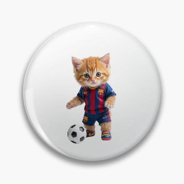 Item preview, Cute Soccer Kitten Play With Me Design designed and sold by Alaric4you.
