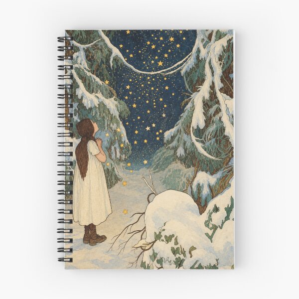 Item preview, Fairy Tale Wall Art, The Little Stars of Gold, Artuš Scheiner 1921 Storybook Illustration designed and sold by RickE.