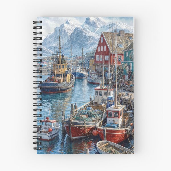 Item preview, Winter Harbor in a Valley designed and sold by Maria Dryfhout.