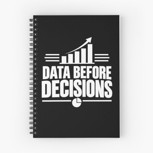 Item preview, Data Before Decisions Funny Data Analytics Business Intelligence Statistics designed and sold by Trendably.