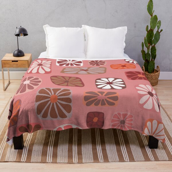 Item preview, 70s flowers Pink designed and sold by jehb.creative.