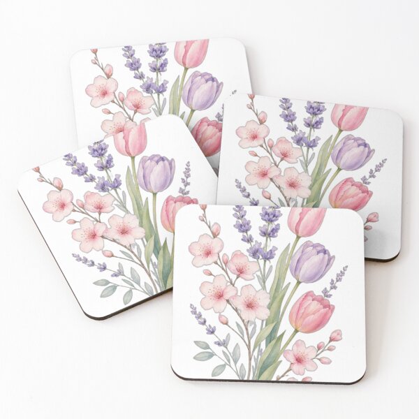 Item preview, Soft Spring Bouquet Watercolor designed and sold by NNhu.