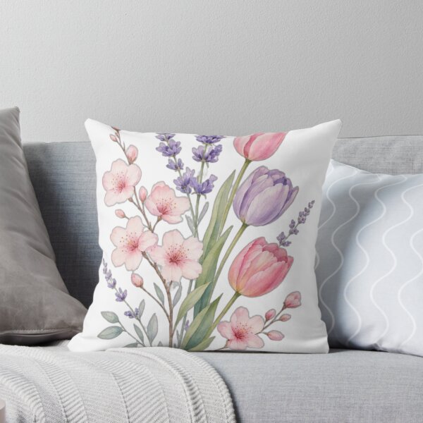 Item preview, Soft Spring Bouquet Watercolor designed and sold by NNhu.