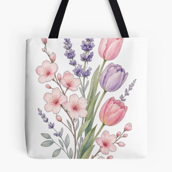 Item preview, Soft Spring Bouquet Watercolor designed and sold by NNhu.