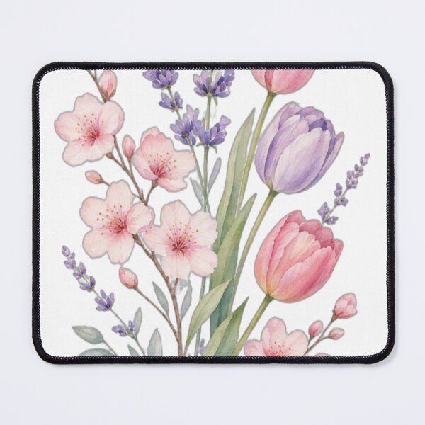 Item preview, Soft Spring Bouquet Watercolor designed and sold by NNhu.