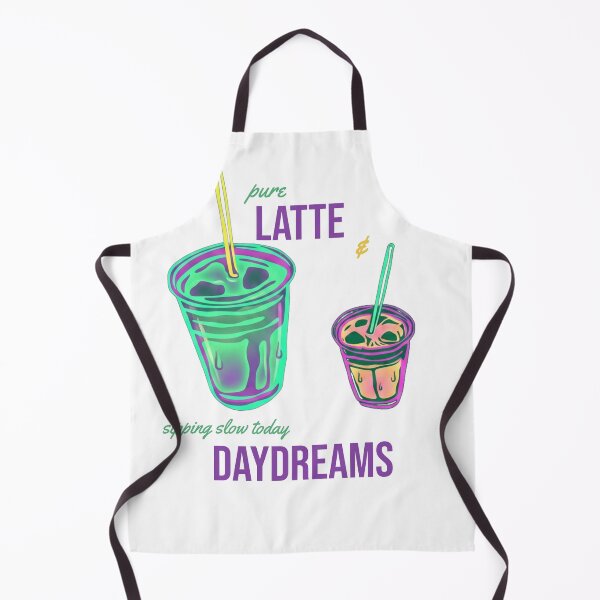 Item preview, Pure Iced Latte And Daydreams Cozy Coffee Aesthetic designed and sold by Life&Art.