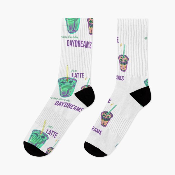 Item preview, Pure Iced Latte And Daydreams Cozy Coffee Aesthetic designed and sold by Life&Art.